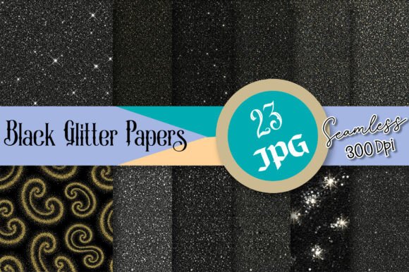 Download Black Glitter Seamless Papers - Seamless papers Collection