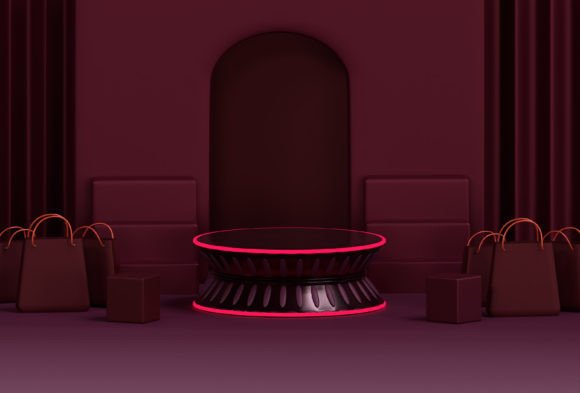 Download Realistic 3D Podium Modern Background - Modern background Collection