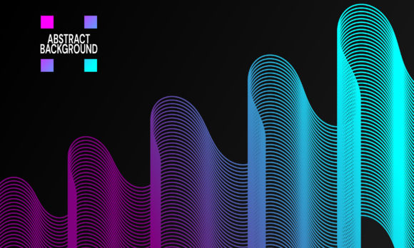 Download Modern Background with Wavy Lines - Premium Resources