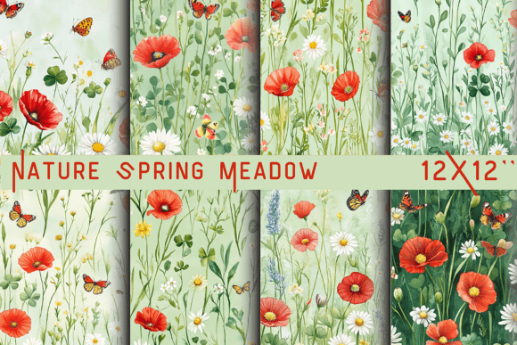 Download Nature Spring Meadow Flower Background - Premium Resources