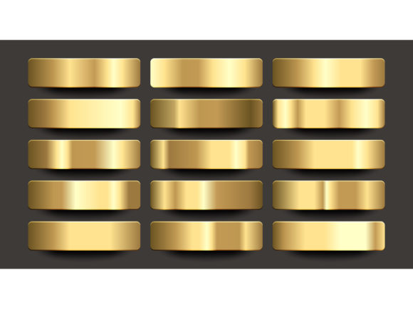 Download Premium Golden Gradients Swatches Set - Golden gradients Collection
